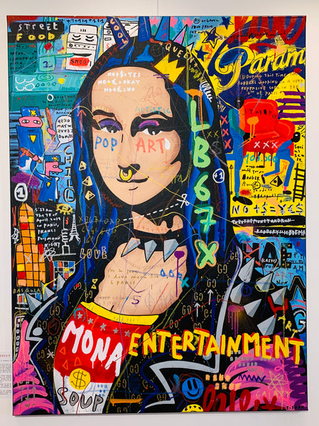 MONA LISA PUNK - champopgalerie