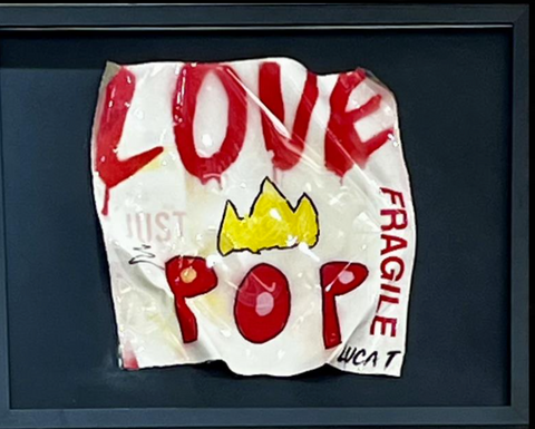 Small CRUMPLED LOVE POP
