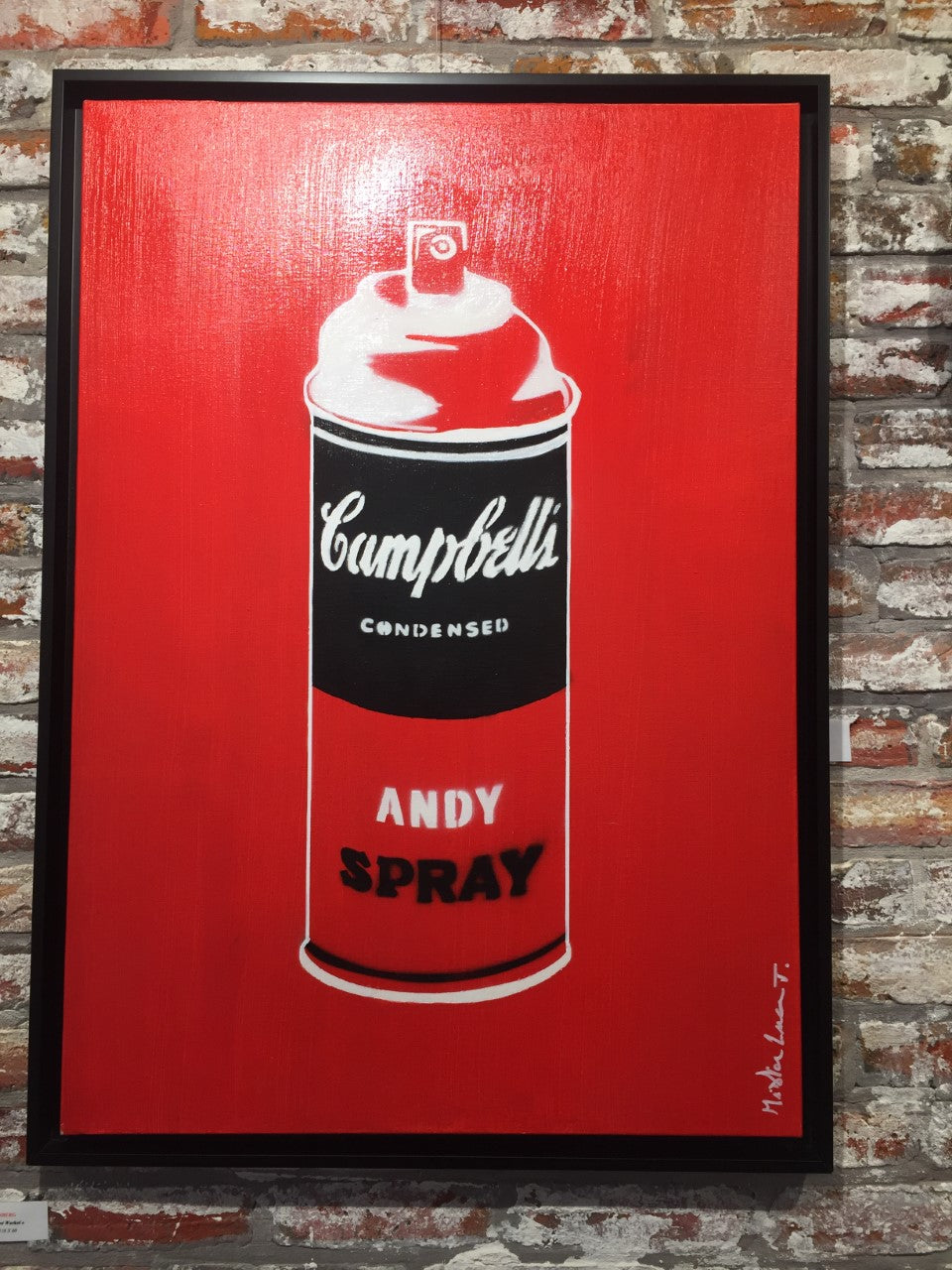 tableau-andy-spray-red-mister-luca-t