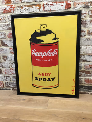 tableau-andy-spray-yellow-mister-luca-t