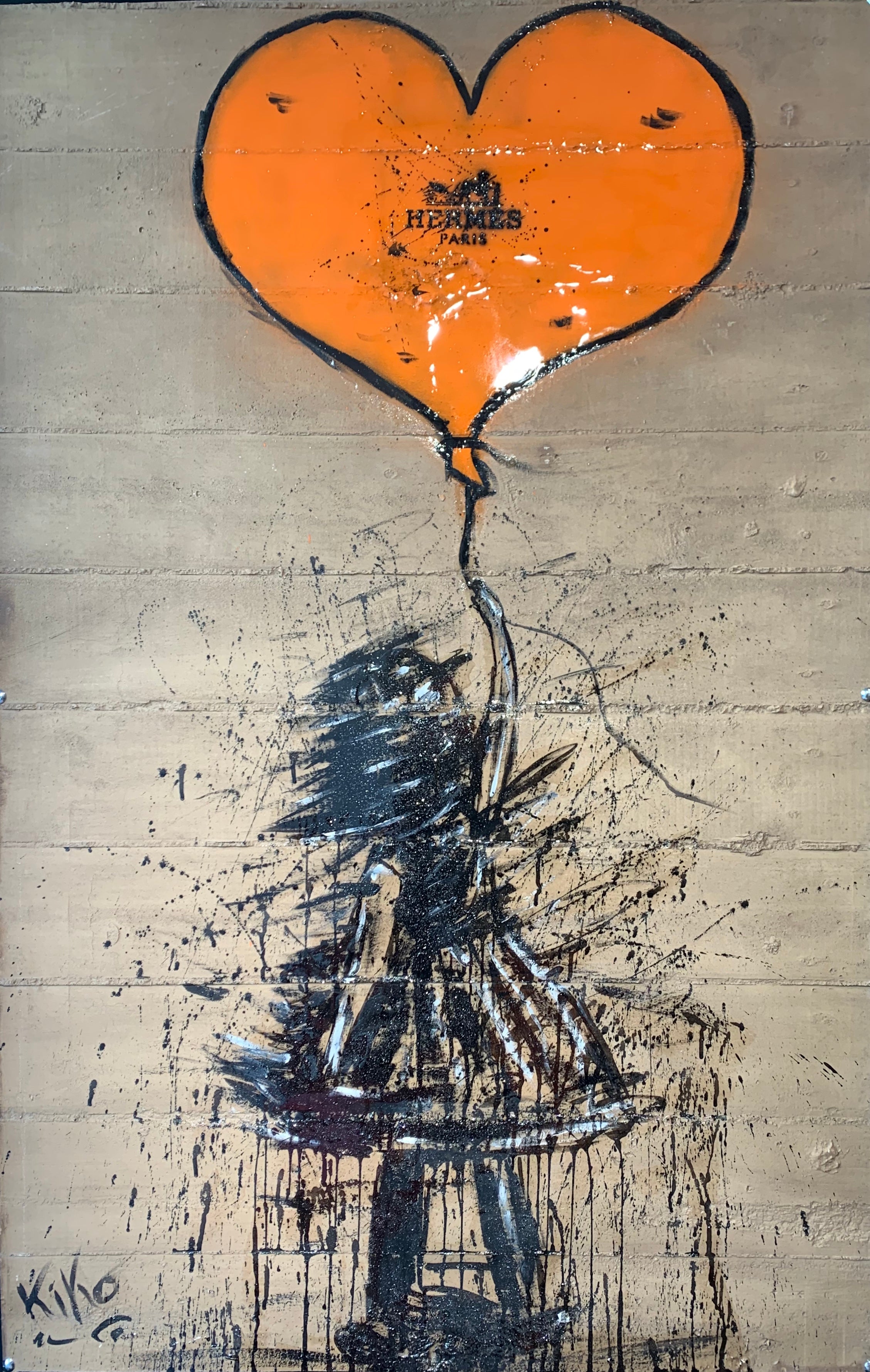 Girl with the balloon Hermès