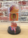 Mini Malab'Art under a Bowie-style bell jar