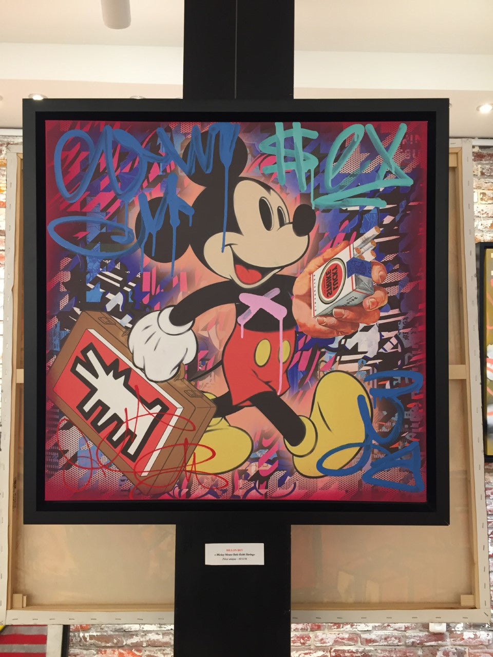 painting-mickey-mouse-stole-keith-haring-dillon-boy