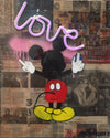 Mickey In Love on Neon